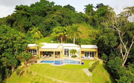 4.85 ACRES – 2 Bedroom Modern Tropical Home With Pool And Ocean View Plus 1 Bedroom Guest Home!!
