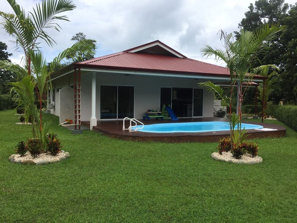 0.23 ACRES - 2 Bedroom Home With Pool With Central Uvita Location!!