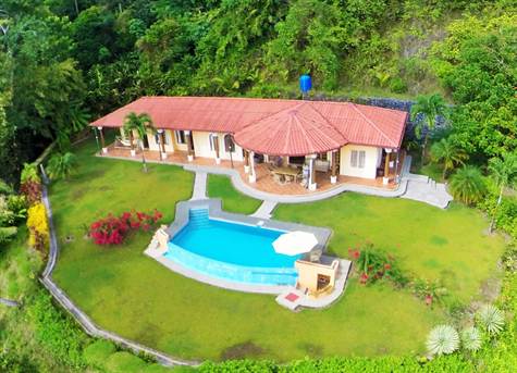 3.8 ACRES - 4 Bedroom Ocean View Home With Pool, Good Access, Very Private!!