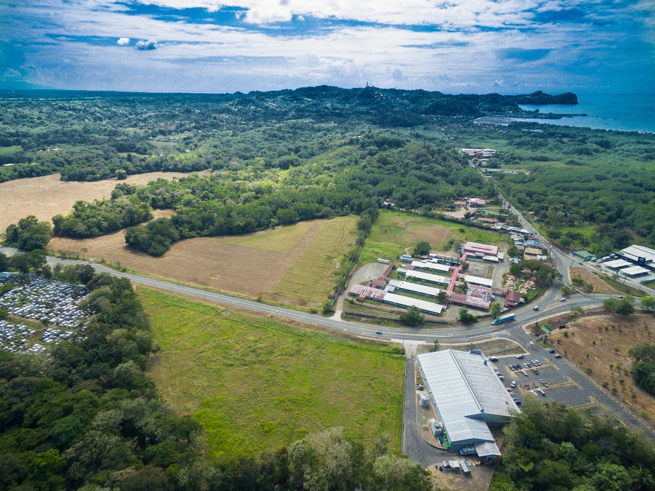 5 ACRES - Perfectly Flat And Usable Commercial Property Right On The Highway Minutes From Manuel Antonio And Quepos!!!!
