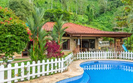 3.4 ACRES – 6 Bedroom Mountain View Estate With Pool In Gated Community With 200 Ft Waterfall!!!!