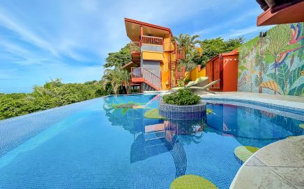 0.13 ACRES – 3 Bedroom Home With Pool And Iconic Manuel Antonio Park And Ocean Views!!!