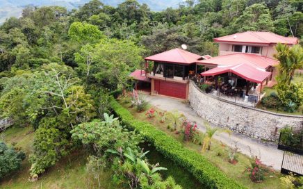 2 ACRES – 3 Bedroom Home With Spectacular Mountain Views 10 Min From San Isidro!!!