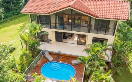 2.5 ACRES – 3 Bedroom Rainforest Home With Pool Plus Adjacent 1.5 Acre Lot!!!!
