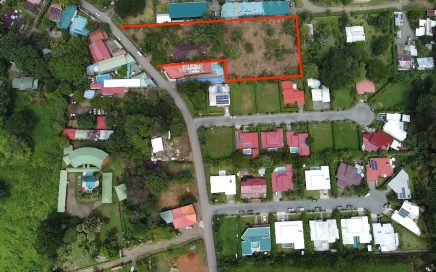 1.46 ACRES – Commercial Property On Paved Road 400 Meters From Beach!!!