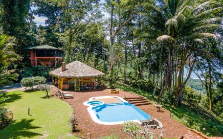 23 ACRES – 1 Bedroom Home With Pool, More Room To Build, Incredible Ocean Views, Primary Jungle, Creek, Gated Community!!!!