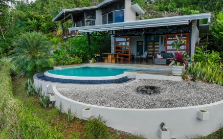 1 ACRE – 2 Bedroom Modern Tropical Home With Pool And Amazing Whales Tail Ocean View!!!!