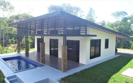 1.25 ACRES – 2 Bedroom Modern Brand New Home With Pool, Easy Access, Creek!!!