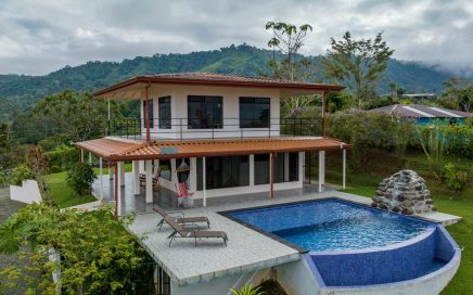 1.55 ACRES – 2 Bedroom Home With Pool At Higher Elevation With Sweeping Ocean Views!!!!