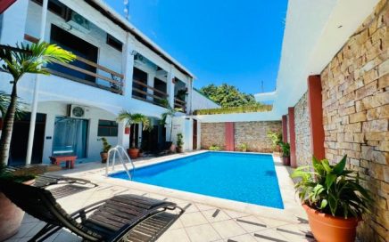 0.1 ACRES – 14 Room Hotel With Pool And Bar In Central Quepos Location, Walk To Beach And Marina!!!!