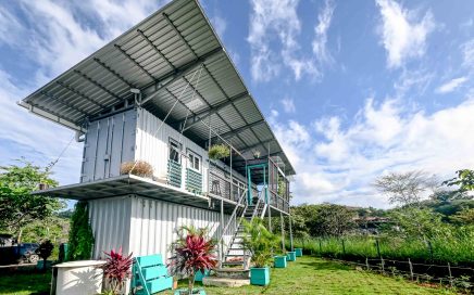 1.39 ACRES – 1 Bedroom Container Home With Fabulous Ocean And Mountain Views!!!!