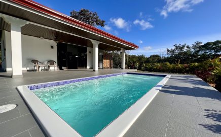 1.24 ACRES – 2 Bedroom Brand New Home With Pool Surrounded By Rainforest, Beautiful Landscaping!!!!
