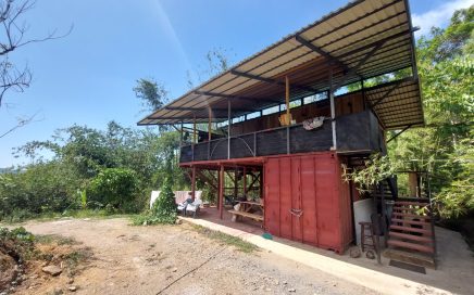 2.5 ACRES – 2 Bedroom Container Home Located in Tinamastes, Room To Build More!!!