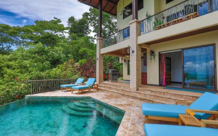 1.76 ACRES – 3 Bedroom Luxury Jungle And Ocean View Villa, With Infinity Pool And Room To Build More!!!