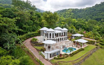 3.47 ACRES – 7 Bedroom Estate Home With Great Ocean View, Pool, Guest House, Caretaker House And Waterfall!!!!
