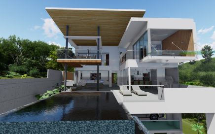 0.72 ACRES – 3-Level Luxury Home With Breathtaking Ocean View – Under Construction!!!!