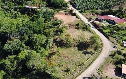 0.43 ACRES – Great Corner Lot With Amazing View To Valle De El General, Close To All Amenities!!!