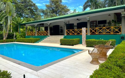 1.32 ACRES  – 3 Bedroom Hacienda Style Brand New Home With Pool Plus Guest House!!!