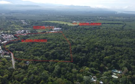 61 ACRES – Impressive Development Land Perfect For Residencial Usage, Close To The Marina Pez Vela In Quepos!!!