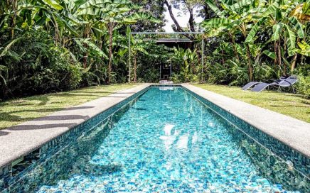 0.68 ACRES – Private Bohemian Oasis in Uvita: 2 Homes, Cabinas, Pool – Walking Distance To The Beach!!!