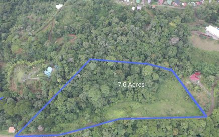 7.6 ACRES – Affordable Wooden Property Only 4 Minutes From Paved Road in Platanillo!!!