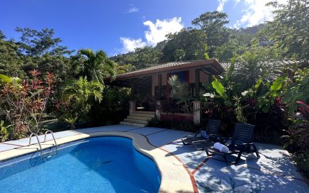 0.7 ACRES – 2 Bedroom Ocean View Home With Pool, Beautiful Garden And  Large Pavilion!!!