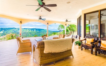 3.48 ACRES – 3 Bedroom Luxury Home With Expansive Ocean, Valley and Jungle Views Located In A Gated Community!!!!