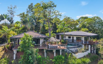 9.6 ACRES – 2 Bedroom Secluded Home With Infinity Pool With Exquisite Ocean View!!!!